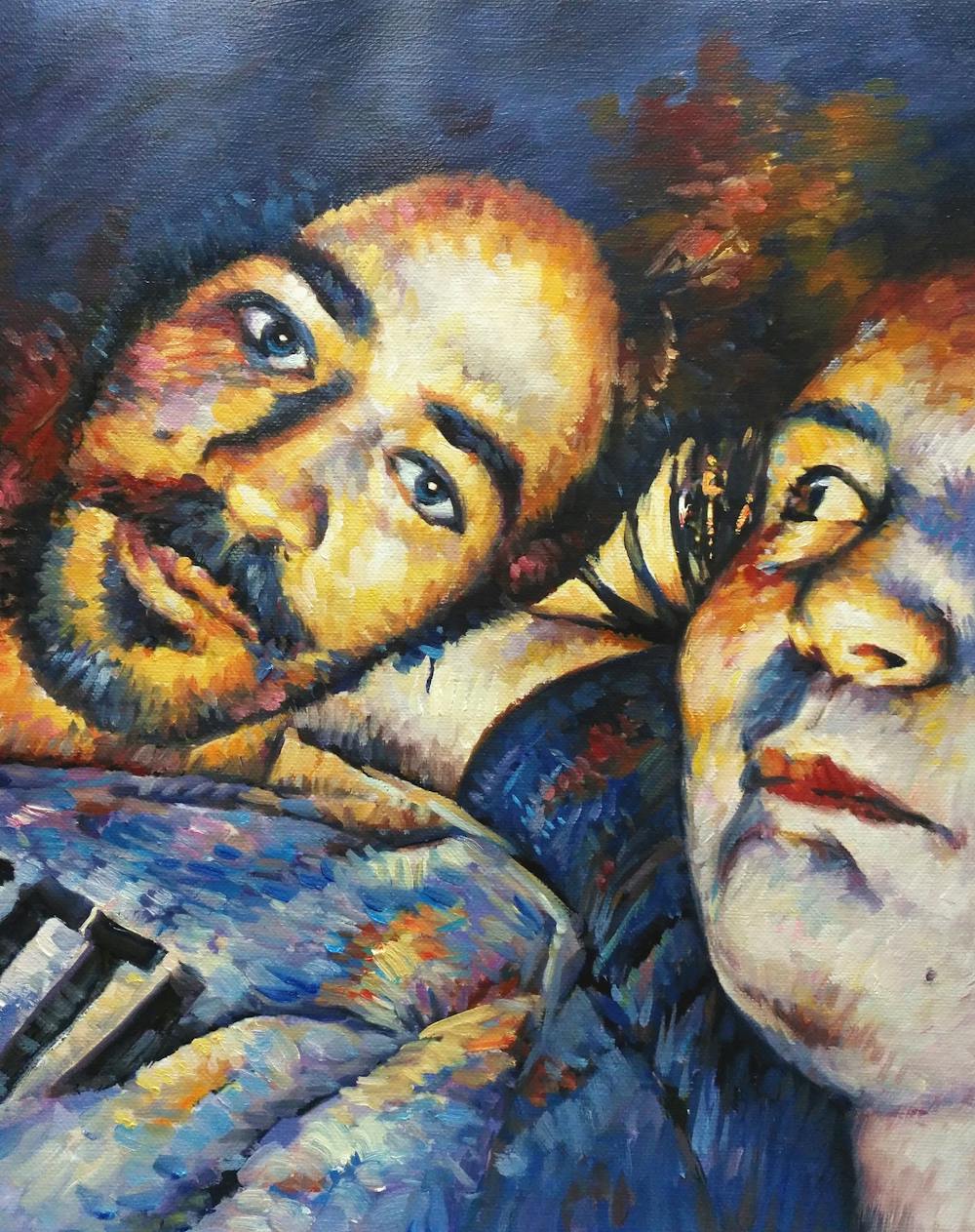 Artist-Rendered Painting