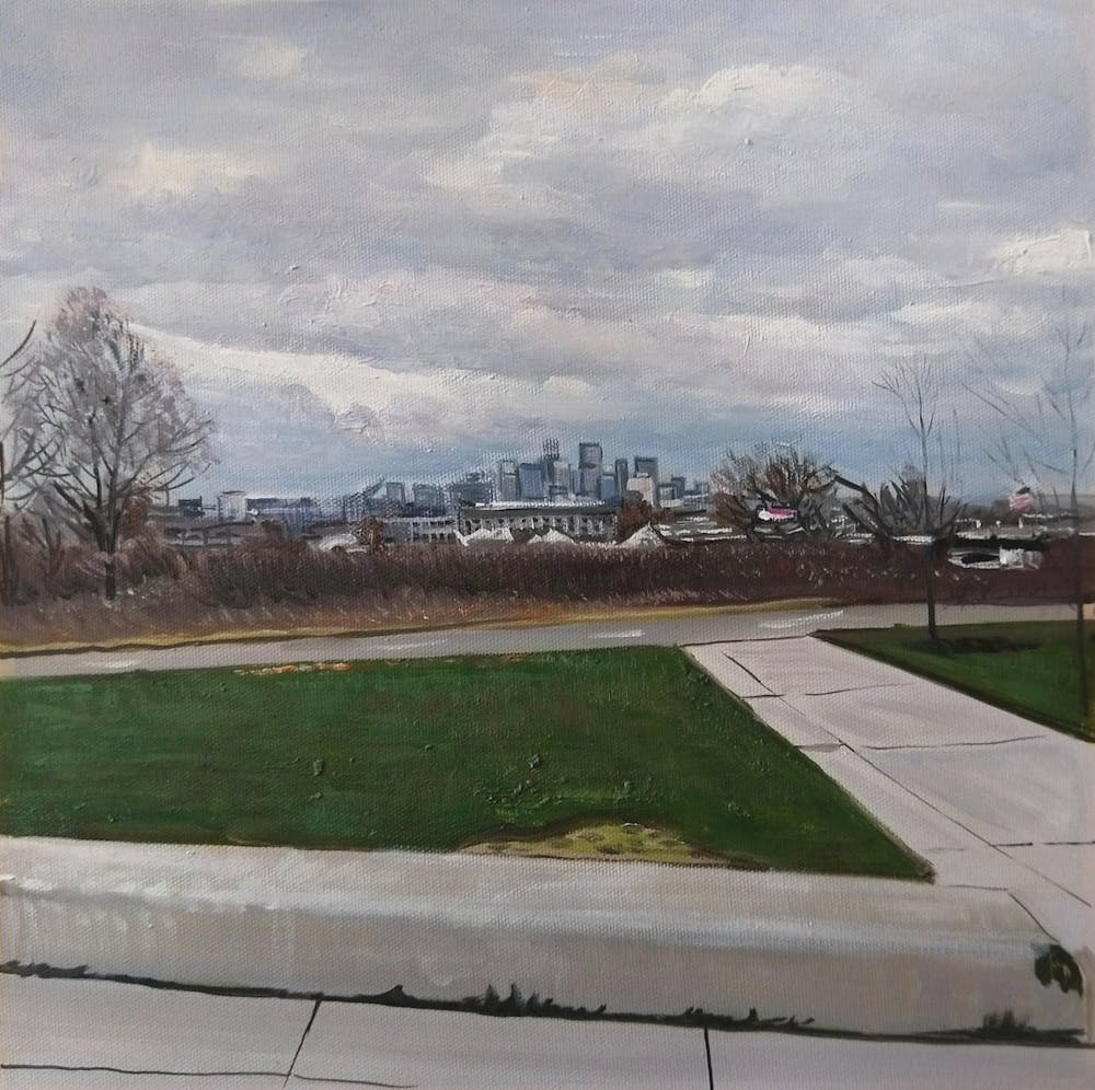 Artist-Rendered Painting