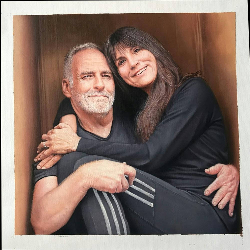 Artist-Rendered Painting