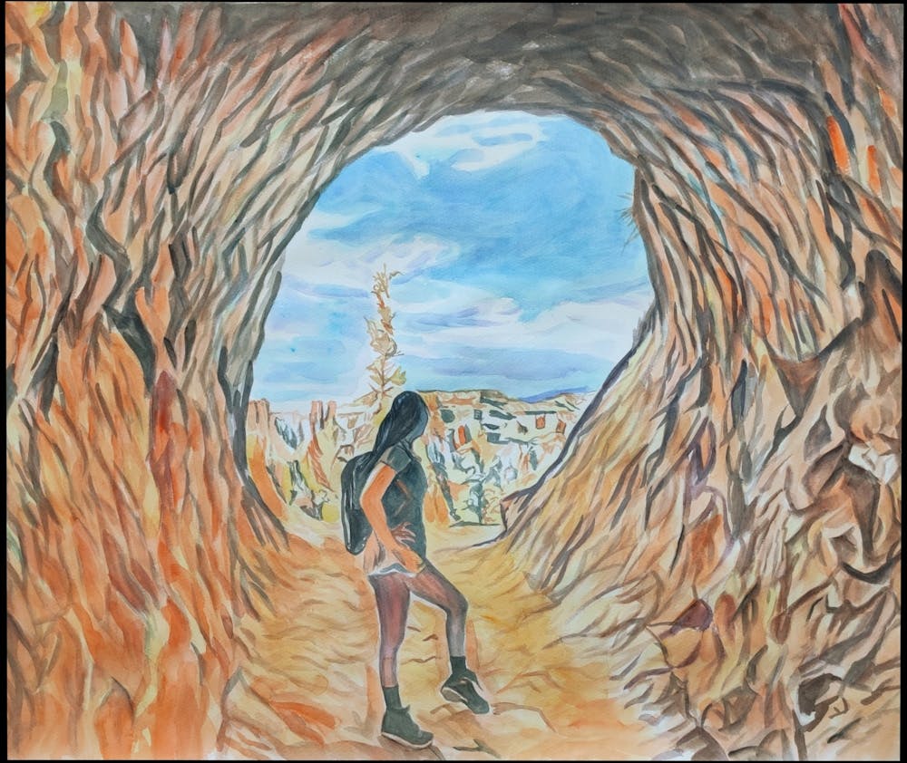 Artist-Rendered Painting