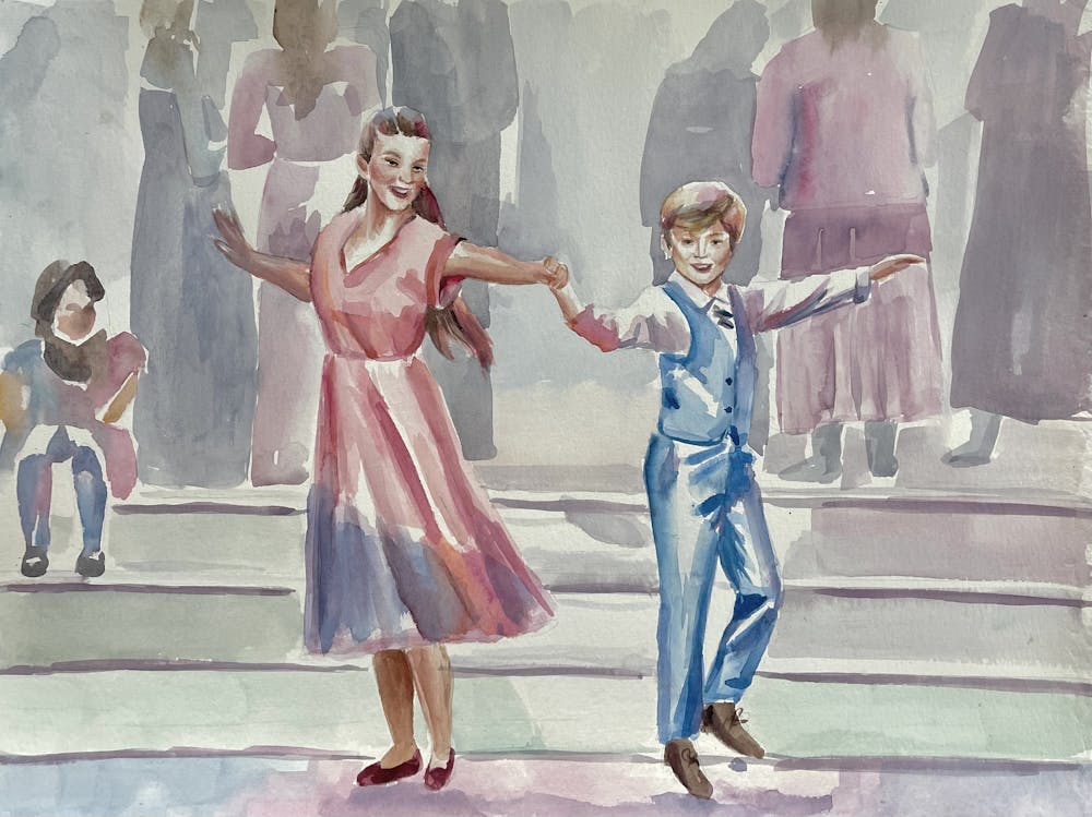 Artist-Rendered Painting