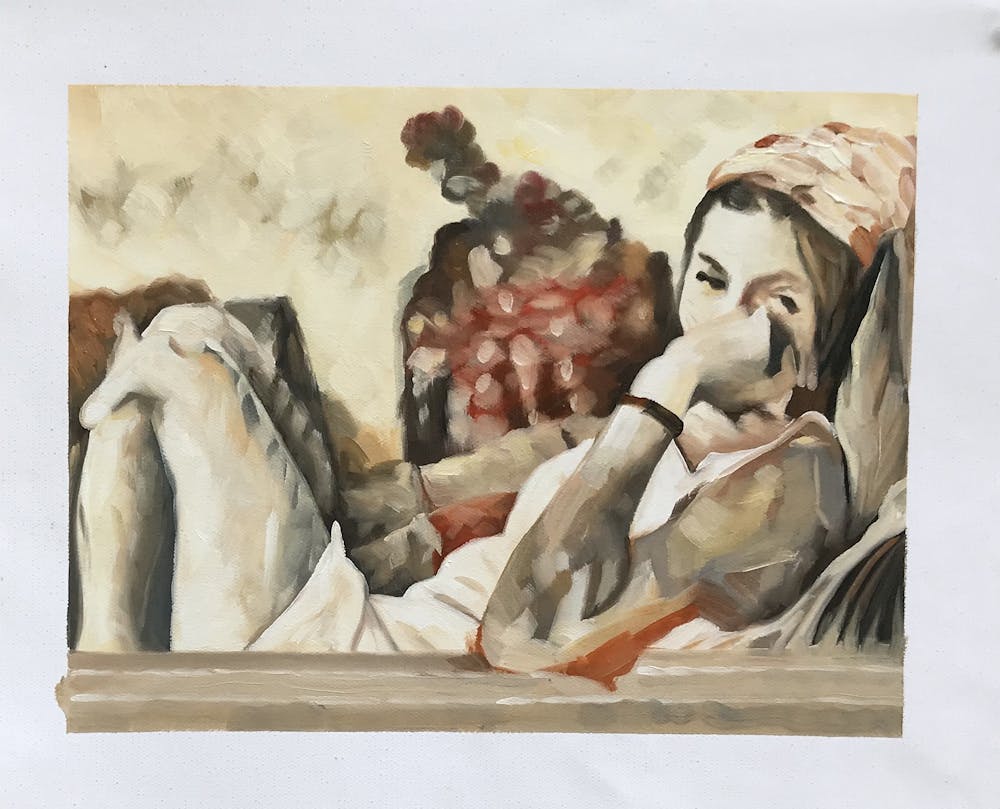 Artist-Rendered Painting