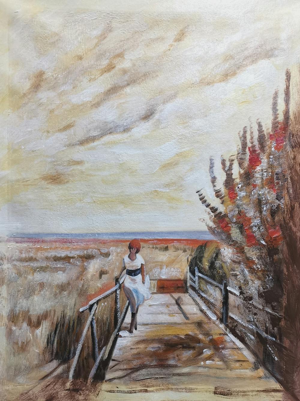 Artist-Rendered Painting