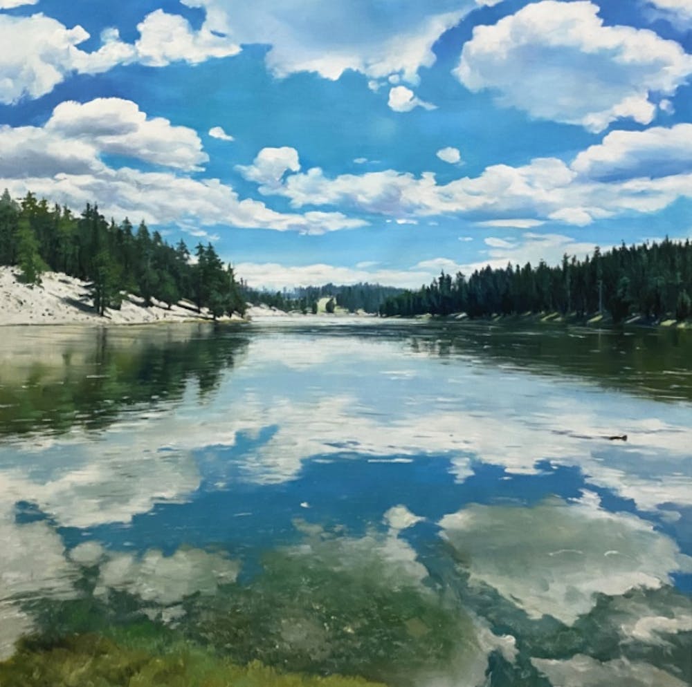 Artist-Rendered Painting