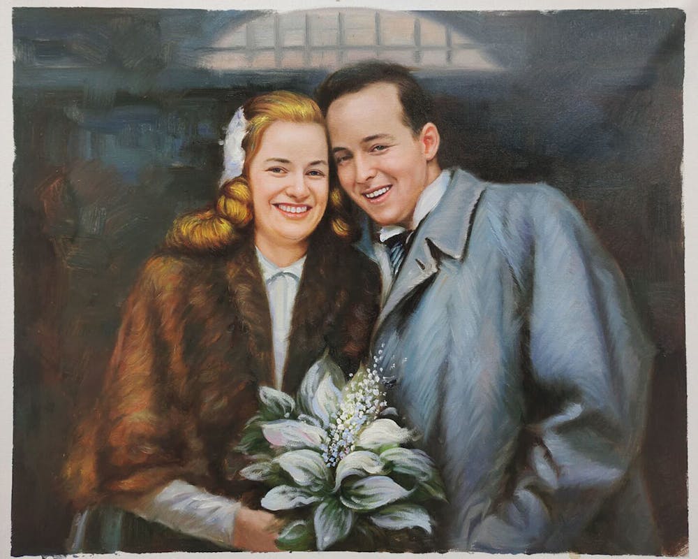 Artist-Rendered Painting