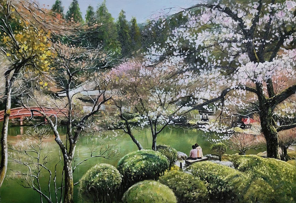 Artist-Rendered Painting