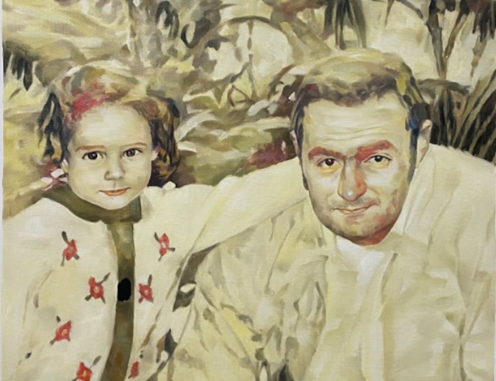 Artist-Rendered Painting