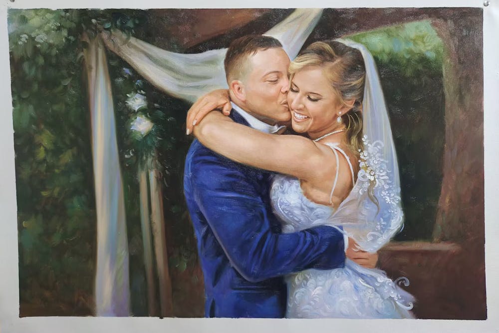 Artist-Rendered Painting