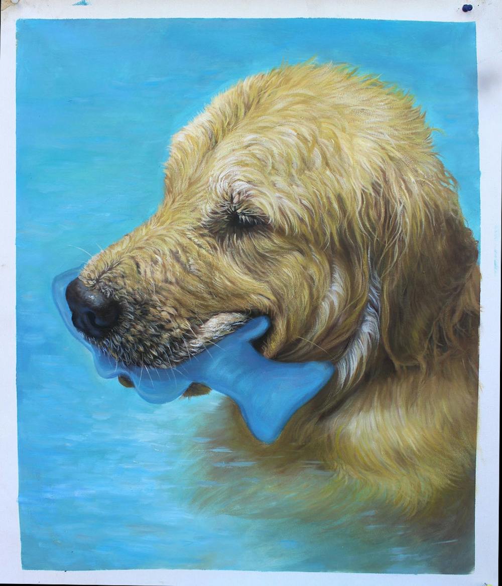 Artist-Rendered Painting