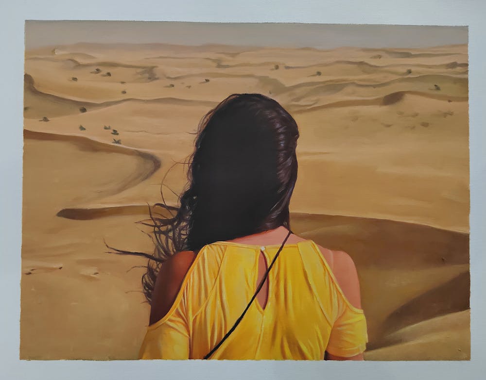 Artist-Rendered Painting