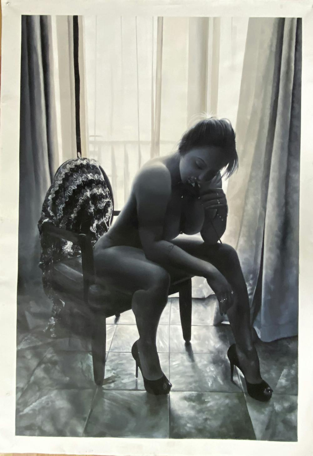 Artist-Rendered Painting