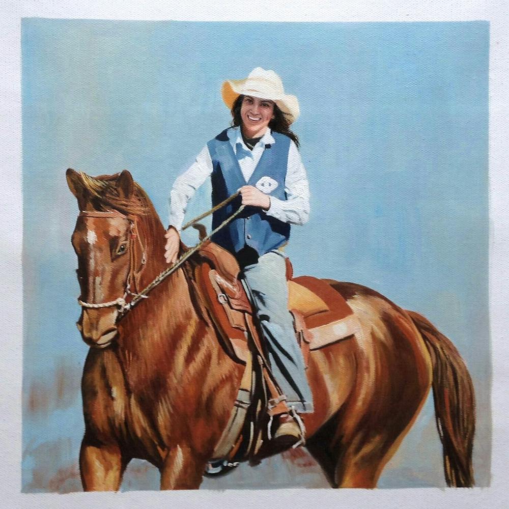 Artist-Rendered Painting