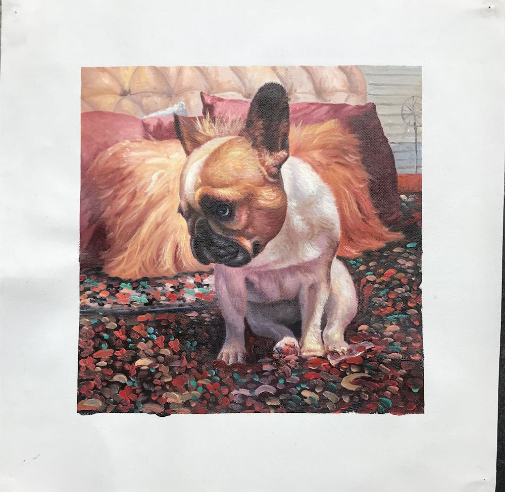 Artist-Rendered Painting