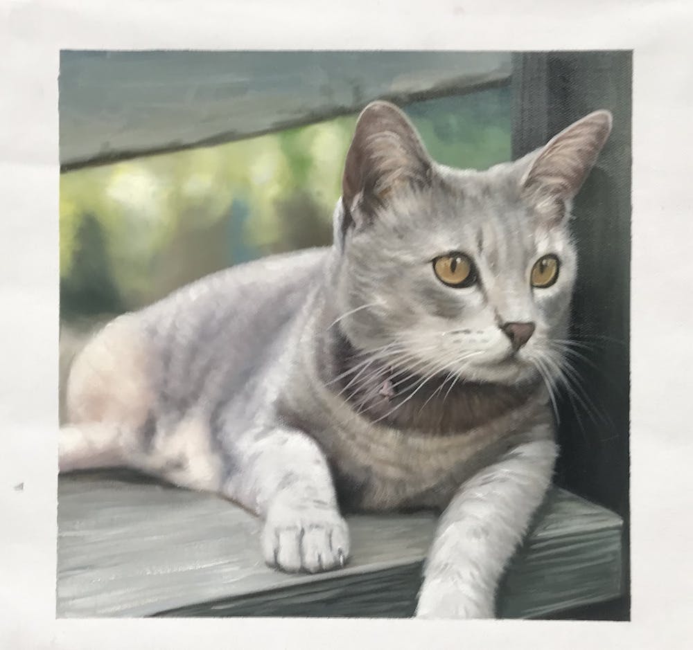 Artist-Rendered Painting