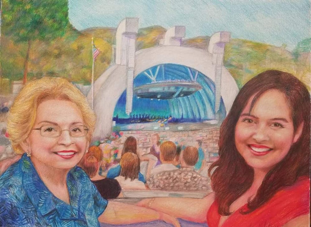 Artist-Rendered Painting