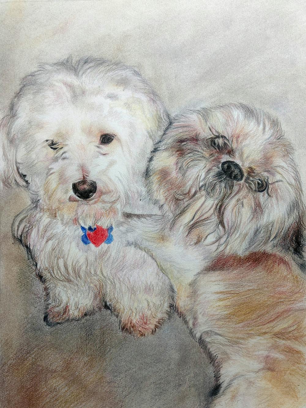 Artist-Rendered Painting