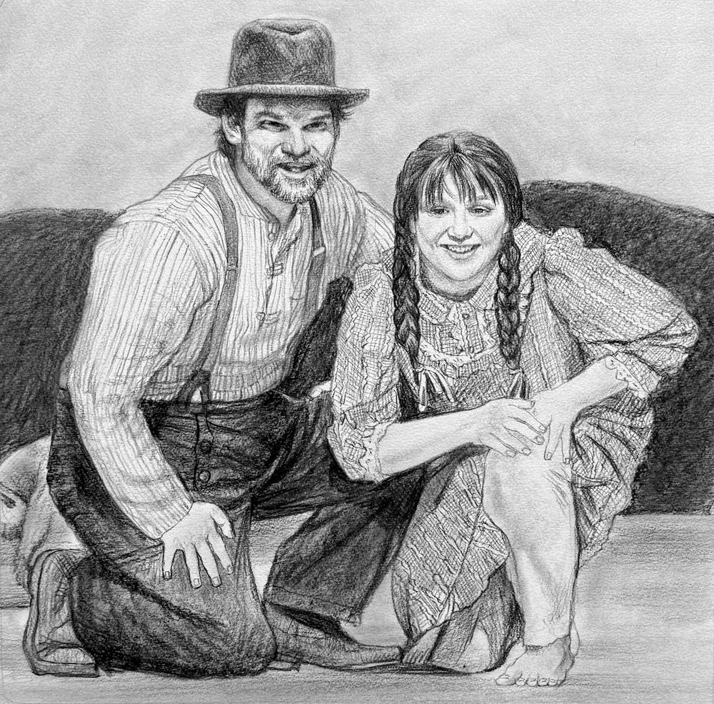 Artist-Rendered Painting