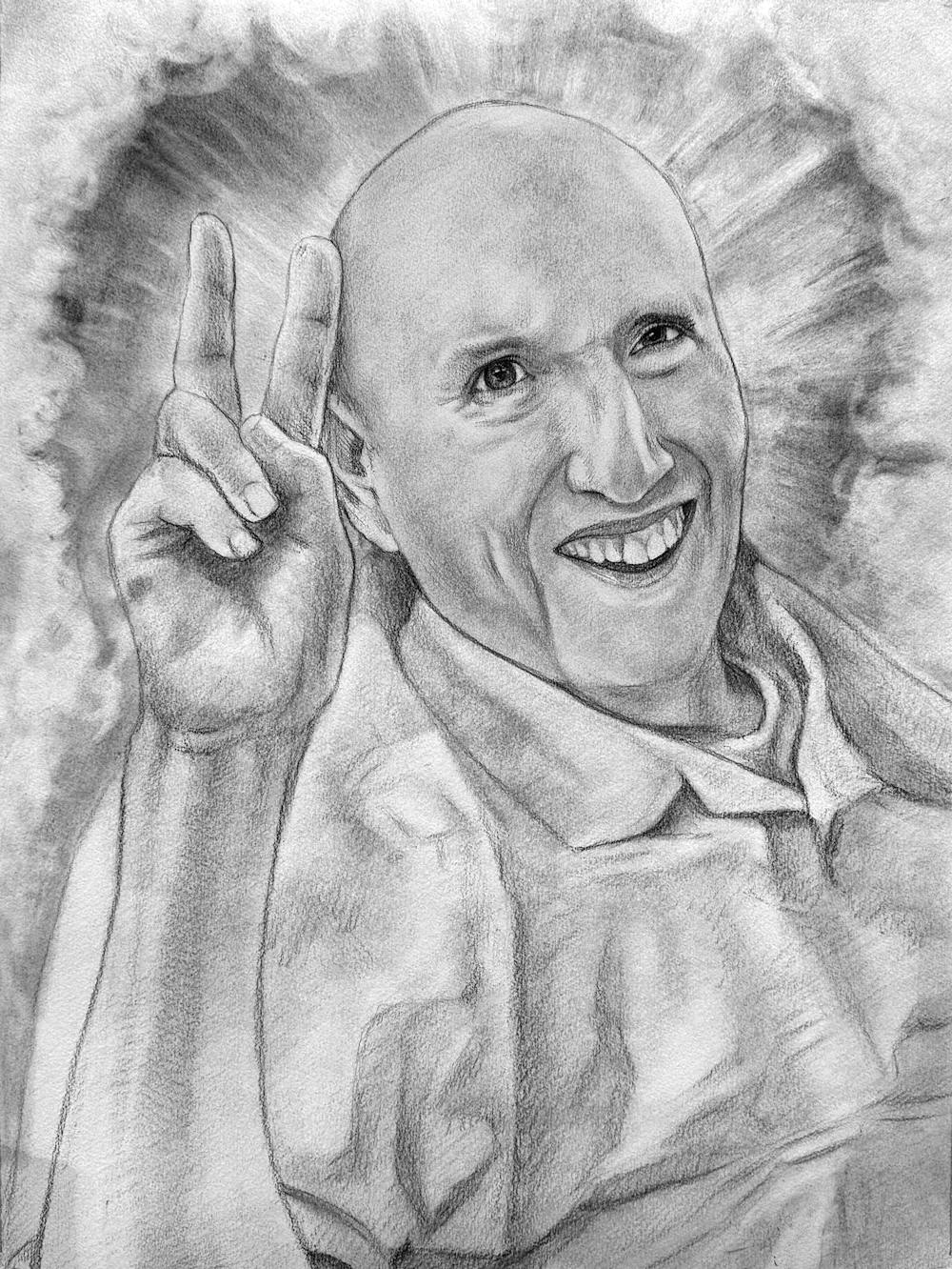 Artist-Rendered Painting