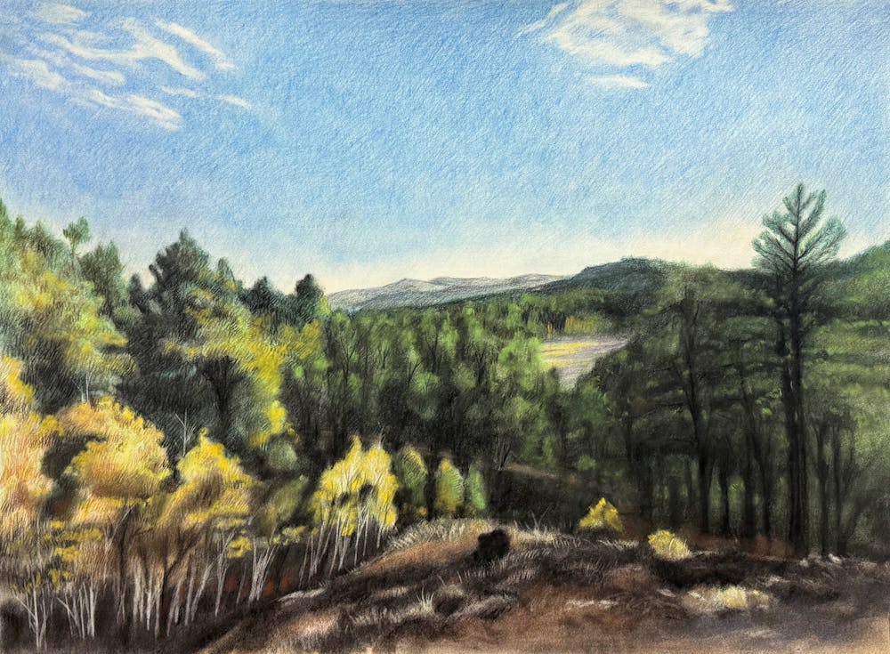 Artist-Rendered Painting