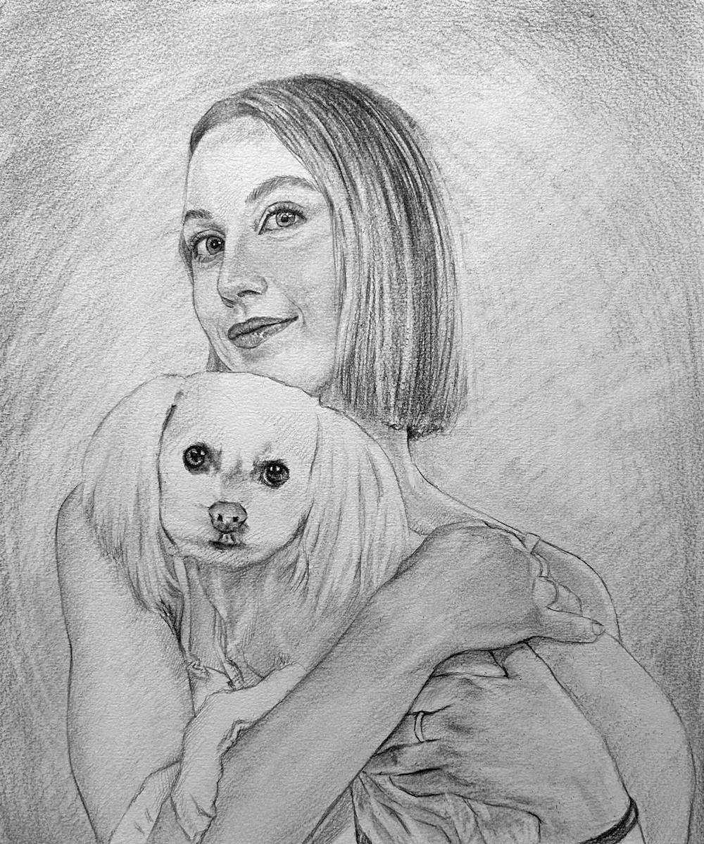 Artist-Rendered Painting