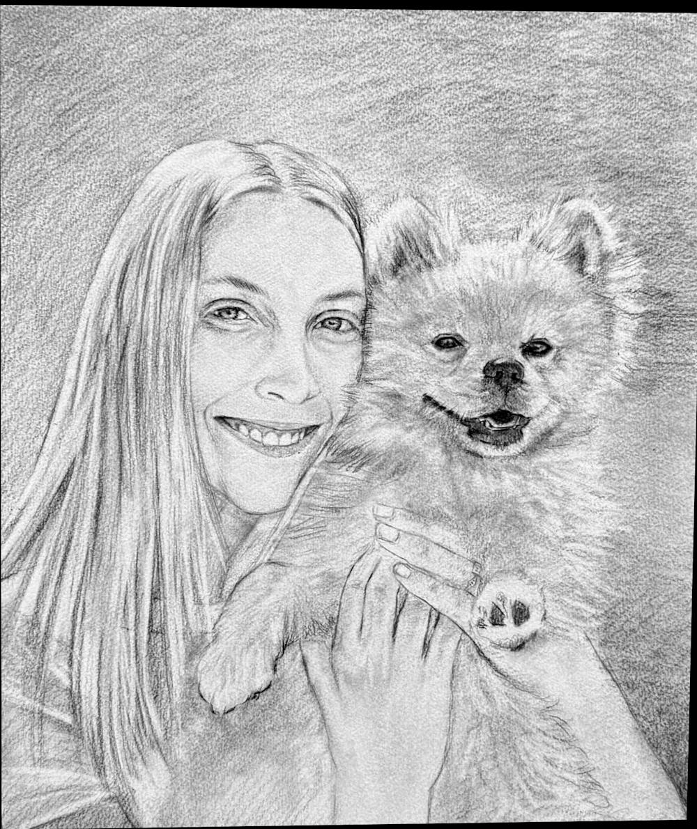 Artist-Rendered Painting