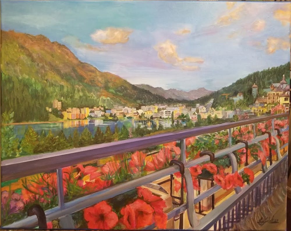 Artist-Rendered Painting