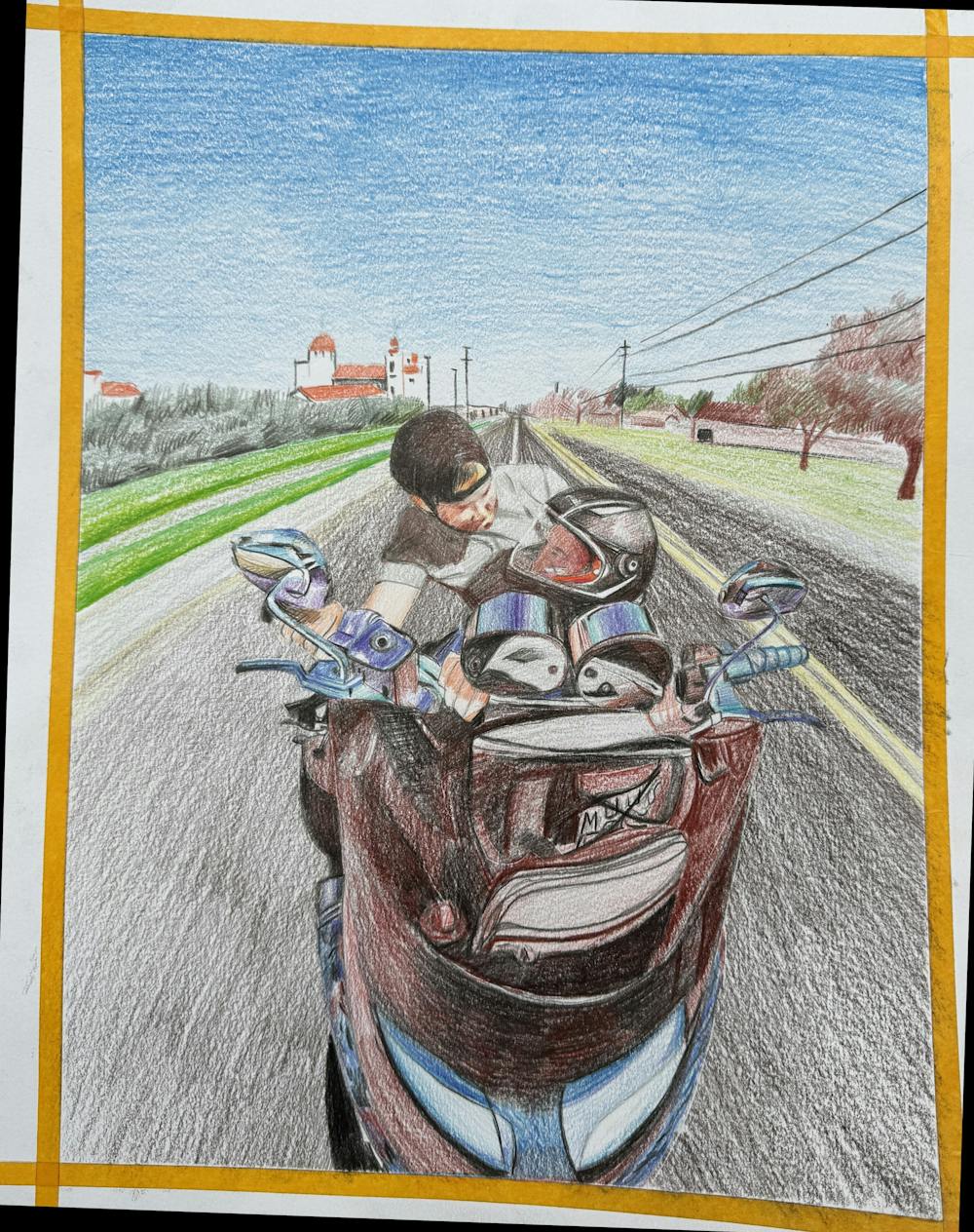 Artist-Rendered Painting