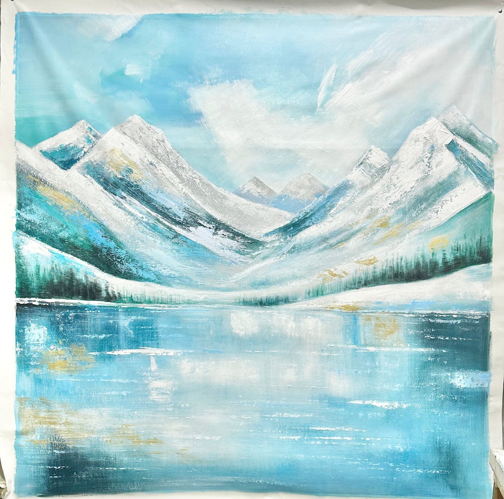 Artist-Rendered Painting