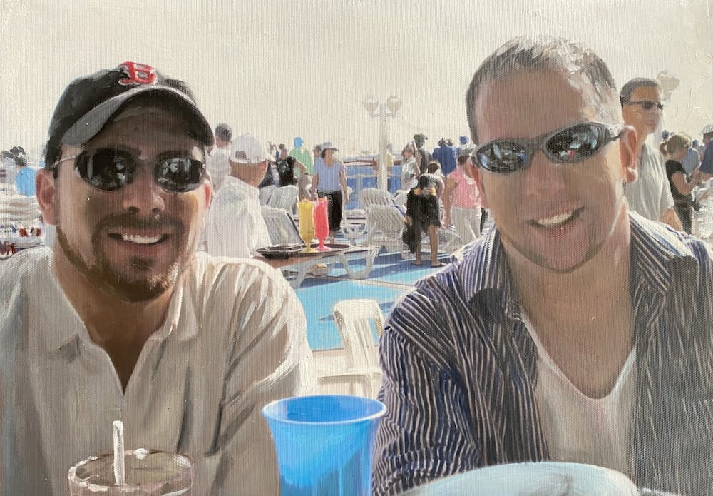 Artist-Rendered Painting